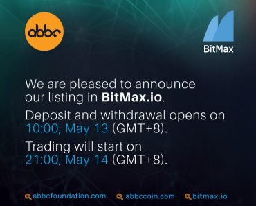ABBC Coin Listing on Bitmax