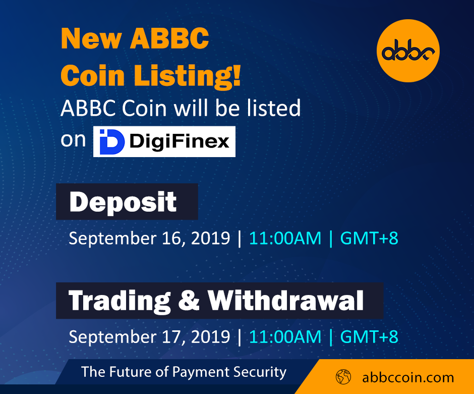 ABBC Coin Listing on Digifinex
