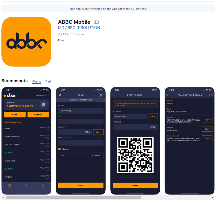 ABBC Mobile for iOS